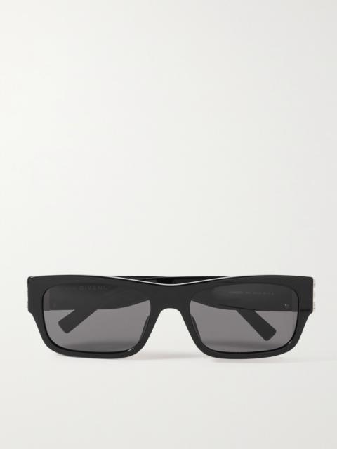 Givenchy 4g Rectangular-frame Acetate Sunglasses