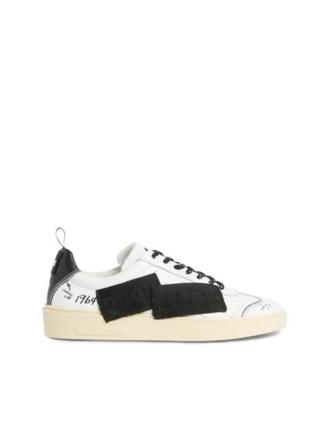 DSQUARED2 ribbon rider sneakers