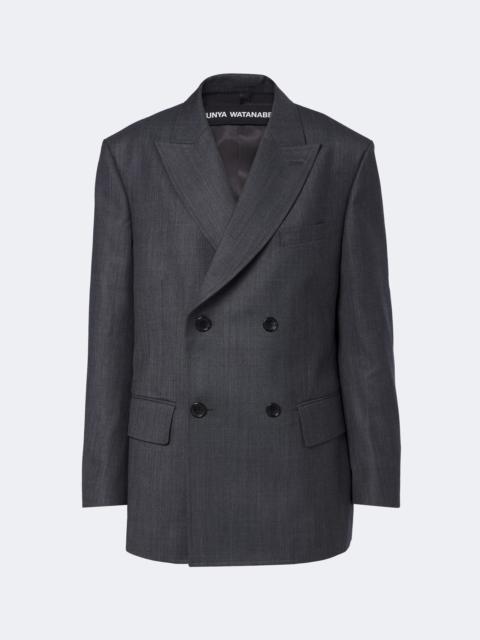 Junya Watanabe Double-breasted wool blazer