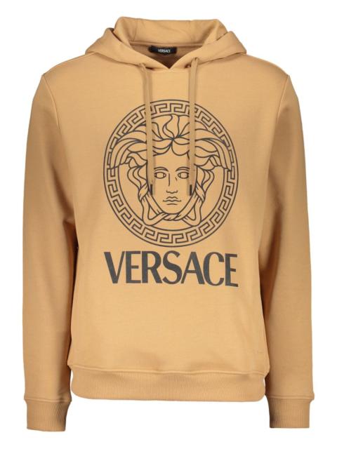 VERSACE logo-print hoodie