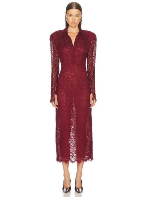 ROWEN ROSE Lace Long Dress