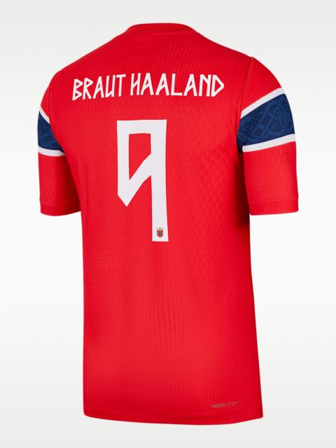 Nike Erling Braut Haaland Norway National Team 2026 Match Home Men's Nike Dri-FIT ADV Soccer Jersey