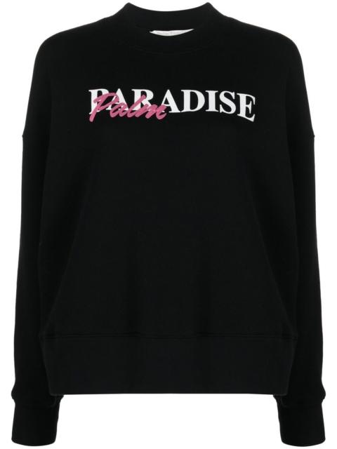 Palm Angels Paradise Palm print sweatshirt