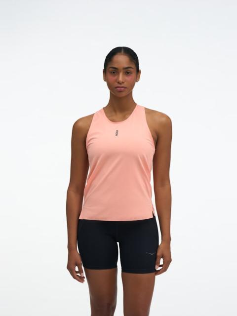 HOKA Women's EveryRun Tank Top in Sunstone