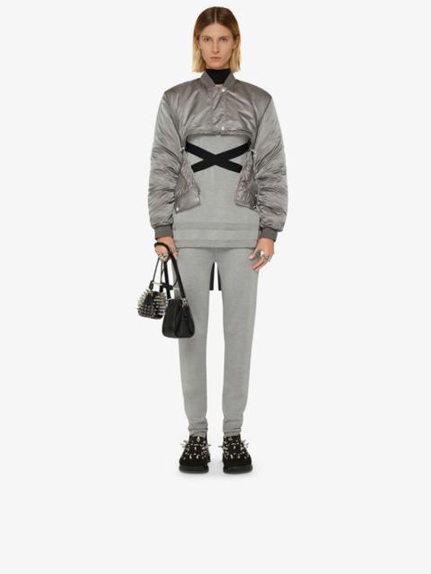 Givenchy SHORT BOMBER WITH METALLIC DETAILS