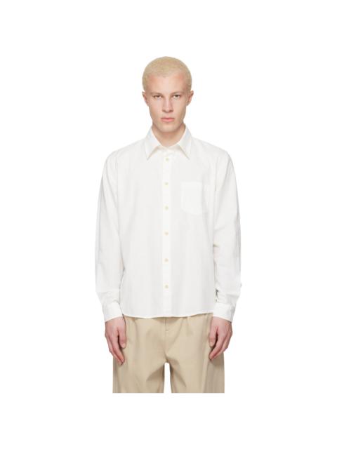 A.P.C. White Harris Shirt