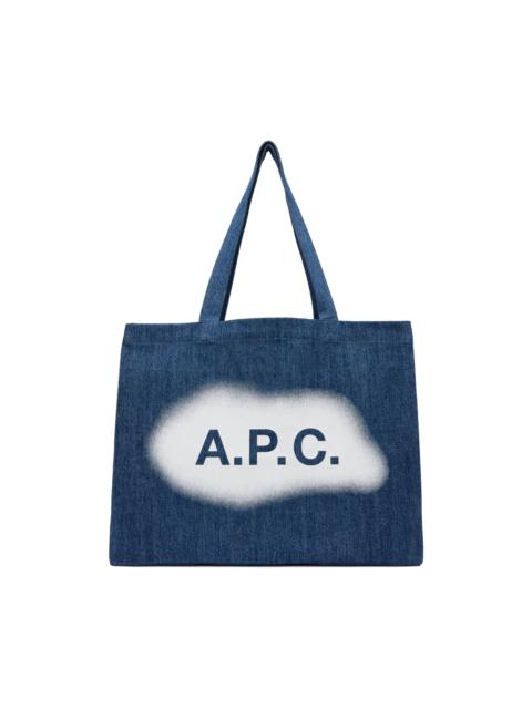 A.P.C. Indigo Diane Denim Tote