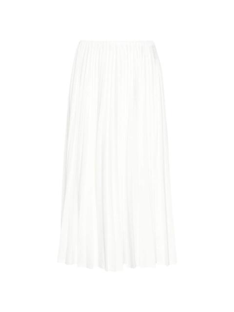 plissÃ© midi skirt