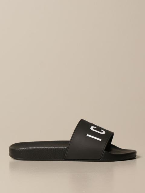 DSQUARED2 Dsquared2 rubber sandal with Icon print