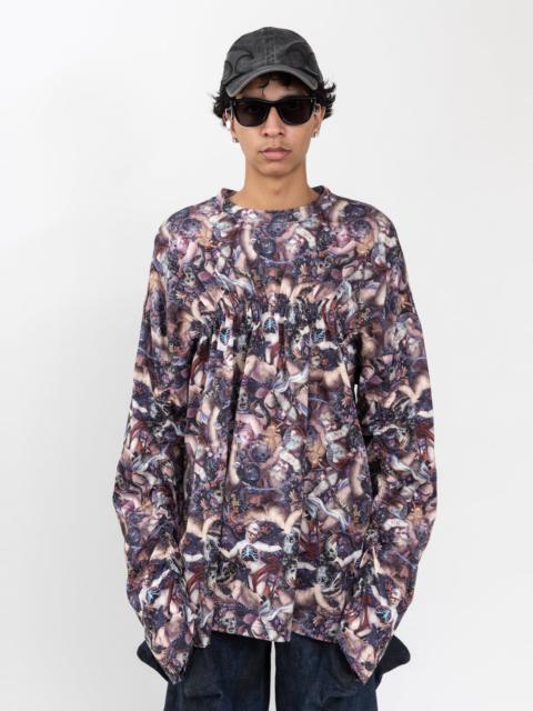 KIDILL Multi Color Fallen Angel Shirring Long Sleeve