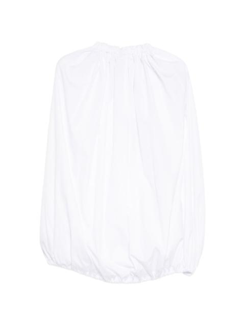 Comme Des Garçons gathered blouse