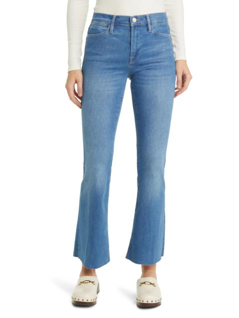 Le Easy Flare Raw Hem Jeans