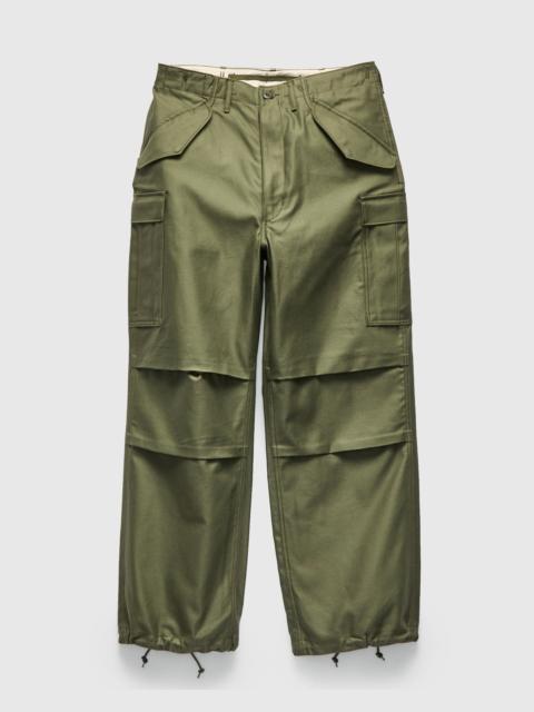 The Real McCoys M-65 Field Trousers in Olive