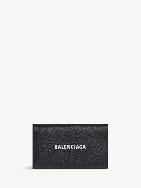 BALENCIAGA Men's Cash Keycase With Split Ring in Black