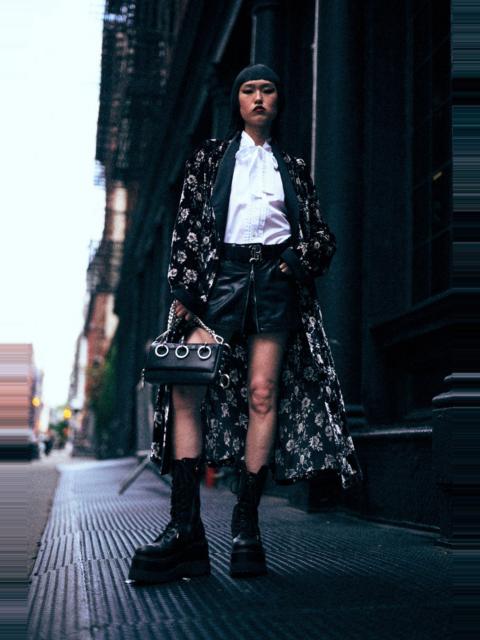 R13 SMOKING ROBE W/PIPING