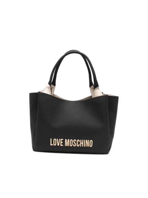 Moschino logo-detail tote bag