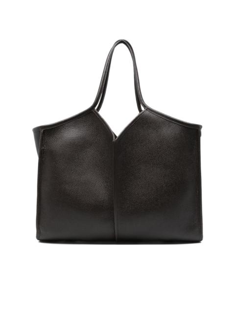 HEREU large leather tote bag