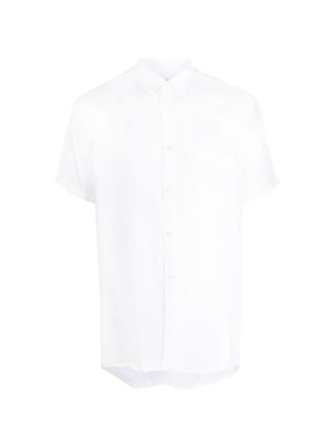 short-sleeves classic-collar shirt