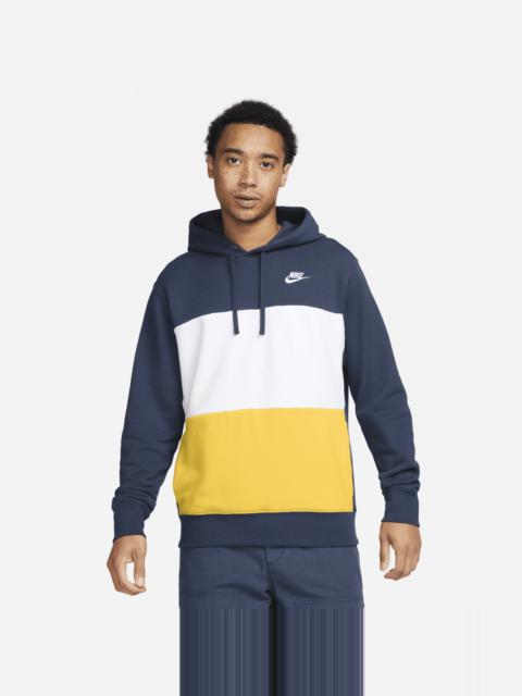 Nike Club Fleece Men's French Terry Color-Blocked Hoodie