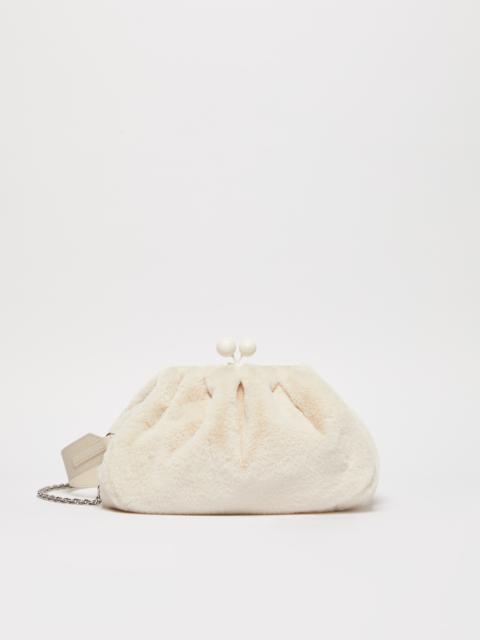 WEEKEND Max Mara GIANNA Medium furry fabric Pasticcino Bag