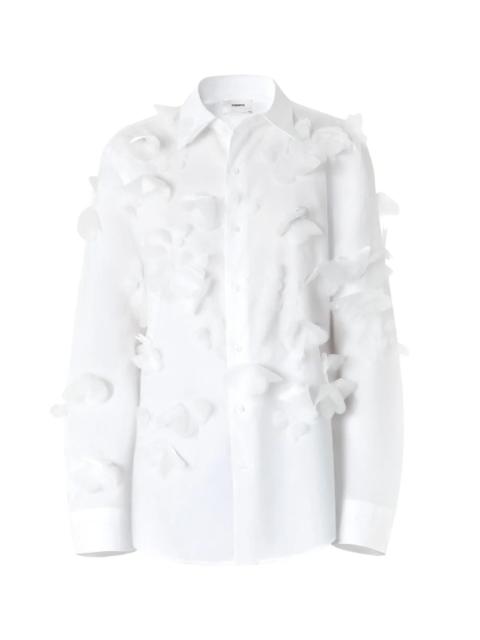 COPERNI ORGANZA BUTTERFLY SHIRT