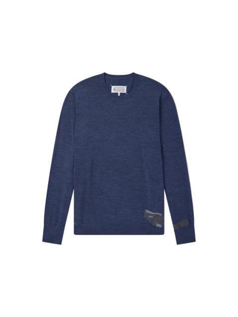 Maison Margiela CREWNECK - BLUE