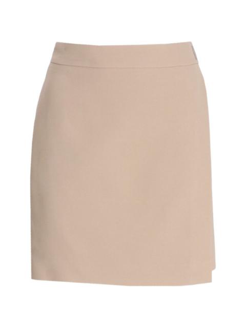 BOSS front-vent mini skirt