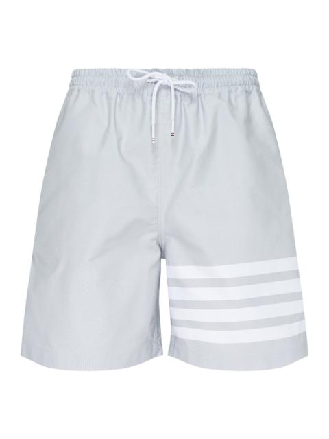 Thom Browne 4-Bar Rugby Shorts