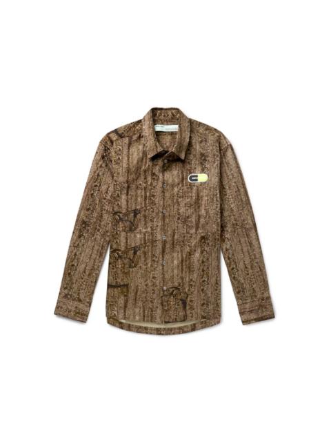 Off-White OFF-WHITE Camouflage Print Overshirt Camo