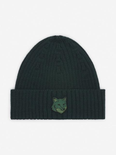 Maison Kitsuné BOLD FOX HEAD BEANIE