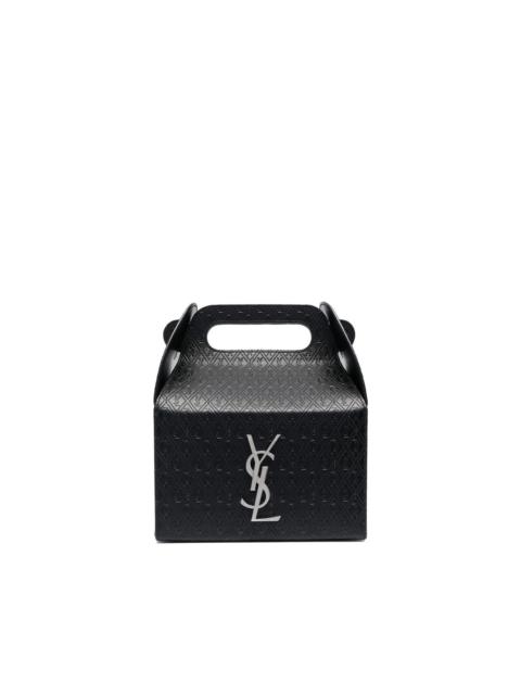 SAINT LAURENT Take-Away leather tote bag