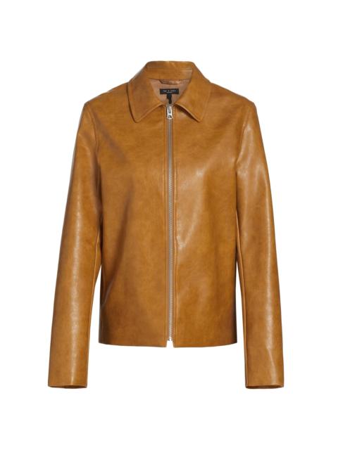 rag & bone Women's Jordie Faux Leather Jacket - Camel