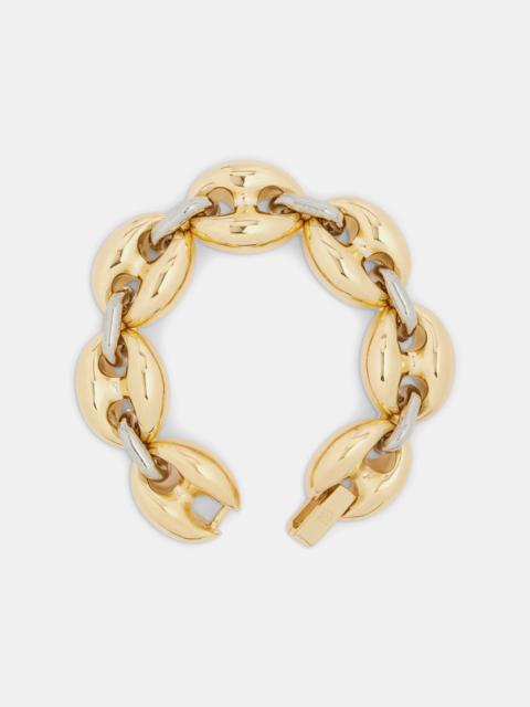 EIGHT CHUNKY BICOLORED BRACELET