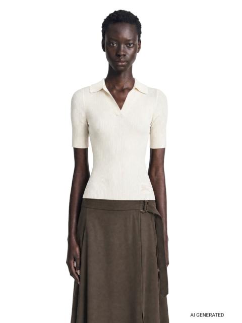 Burberry Cashmere Knit Polo