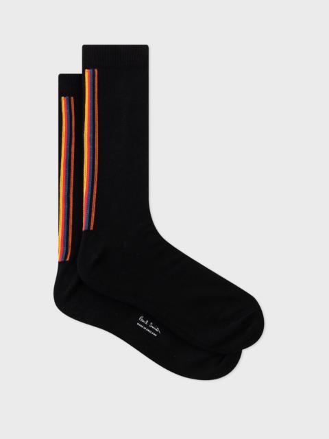 Vertical 'Artist Stripe' Socks