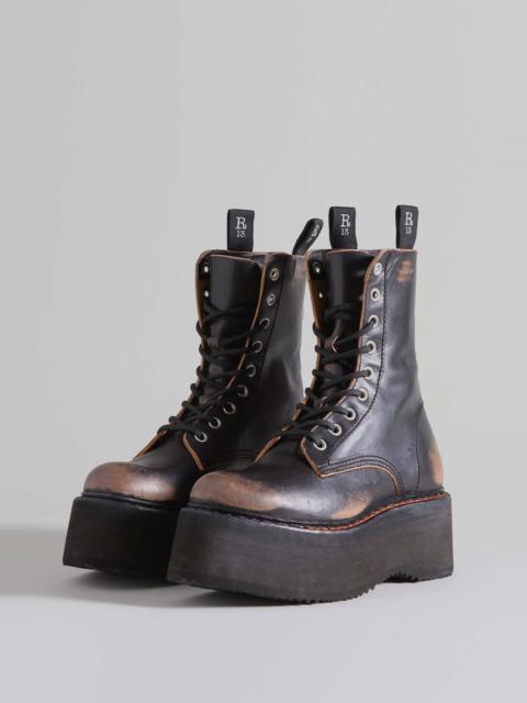 R13 DOUBLE STACK BOOT - REMOVE