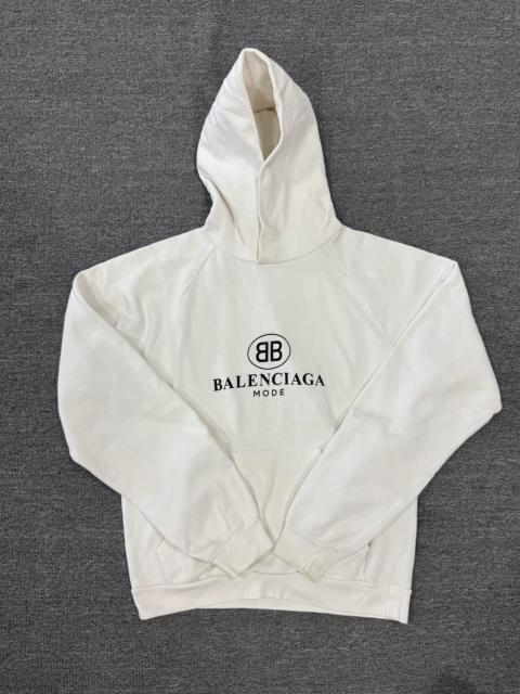 BALENCIAGA Balenciaga Printed Hooded Top