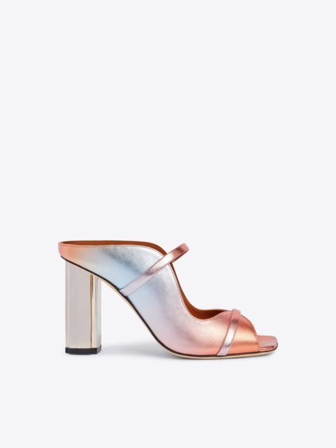 MALONE SOULIERS Nara 90 - Sunset Ombre Double Strap Sandals