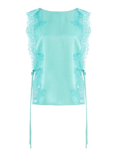 THIRD FORM Exclusive Affinity Lace Camisole Top blue
