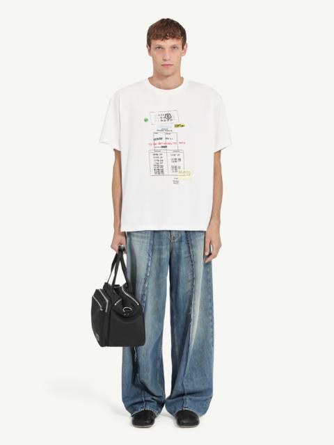 MM6 Maison Margiela Library stamp T-shirt