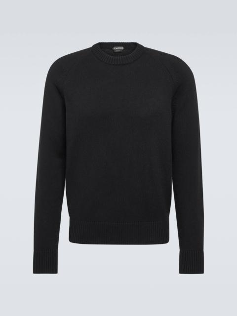 Cotton and cashmere sweater