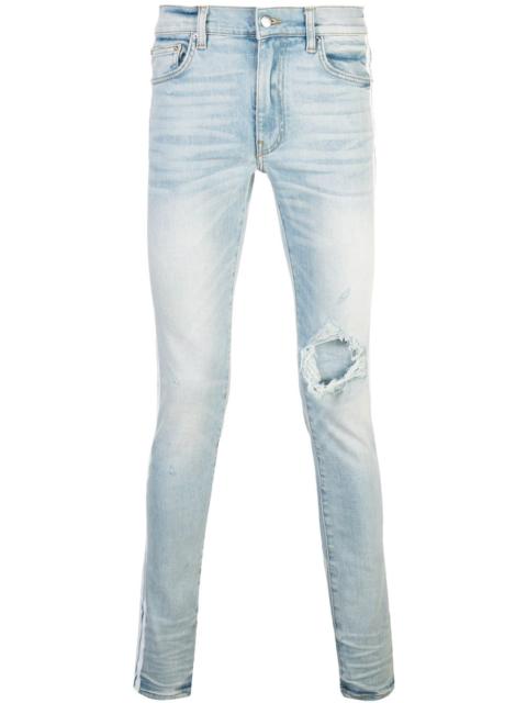 AMIRI Broken Track skinny jeans