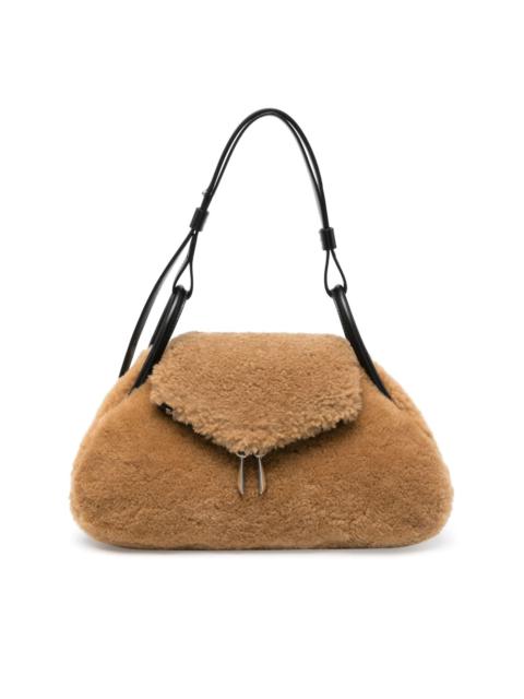 トートバッグ AMINA MUADDI Vittoria Vittoria Crystal Bag Butter Satin And White Crystals