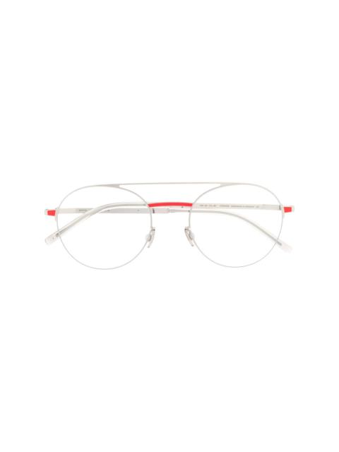 Eri aviator-frame glasses