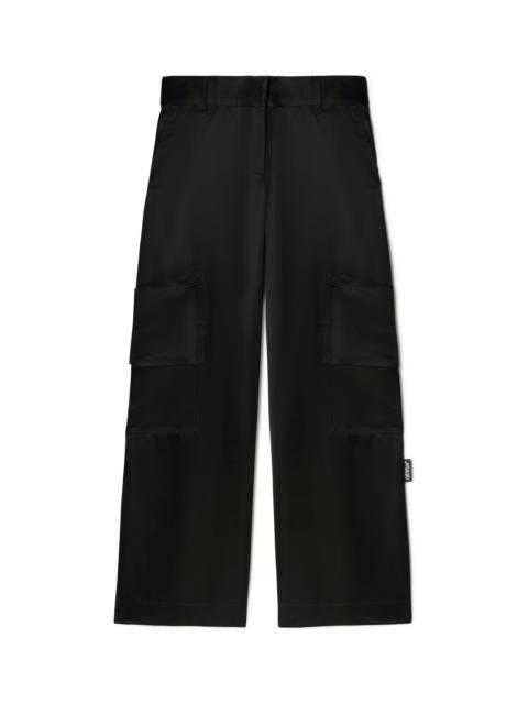 Off-White Black Toybox Satin Cargo Pants