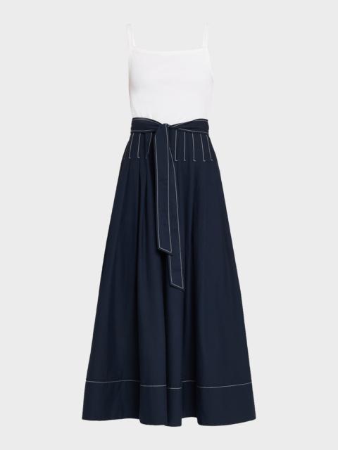 Cinq à Sept Olivia Layered Denim Dress