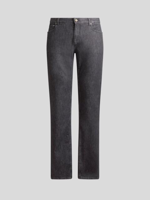 Etro SLIM-FIT COTTON DENIM JEANS
