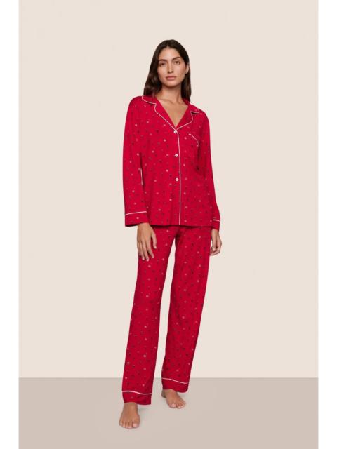 eberjey Gisele Printed TENCEL™ Modal Long PJ Set