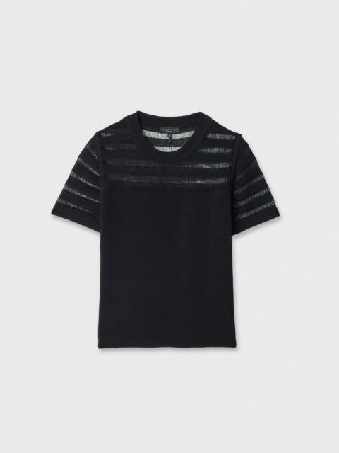 rag & bone Britt Short-Sleeve Sweater