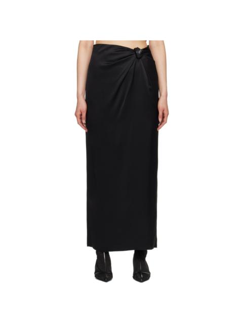 Black Nago Maxi Skirt